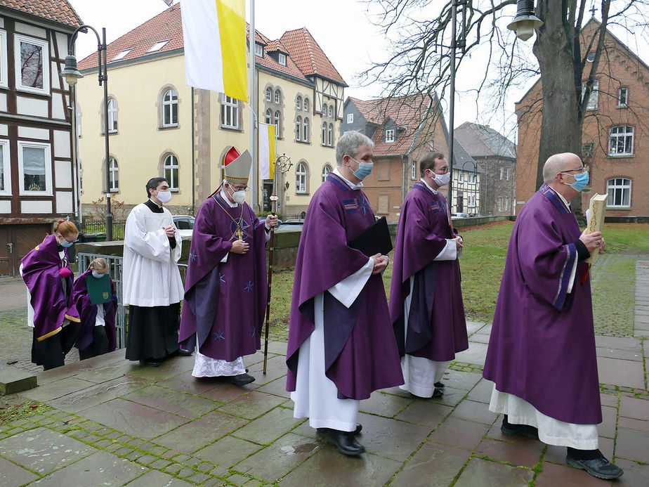 Beauftragung zu Lektorat und Akolythat in St. Marien, Volkmarsen (Foto: Karl-Franz Thiede)